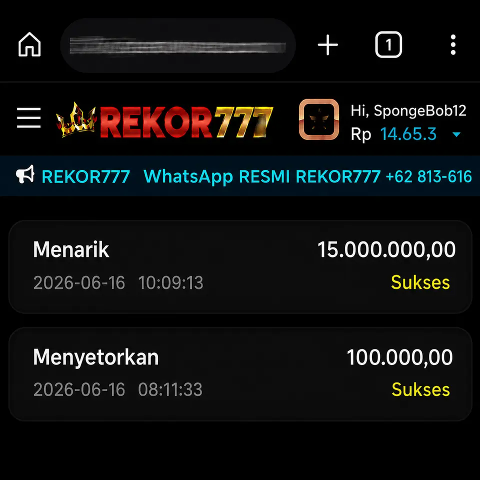 REKOR777 APK Resmi Unduh Indonesia