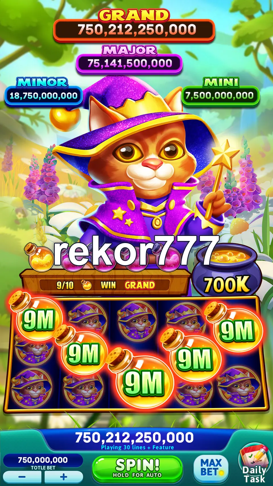 rekor777 Tangkapan Layar Resmi APK